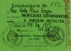 x Claus Bergen Ausweis Maler Erlaubniskarte Festung Wilhelmshaven 1918.jpg